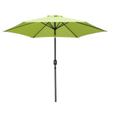 (Green) Angel Living 270cm Aluminum Garden Parasol