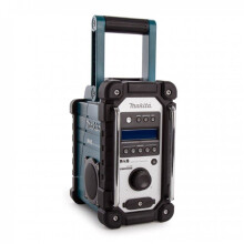 Makita Electric Job Site Radio Blue Mains Or Battery Body Only DMR109 DAB/FM