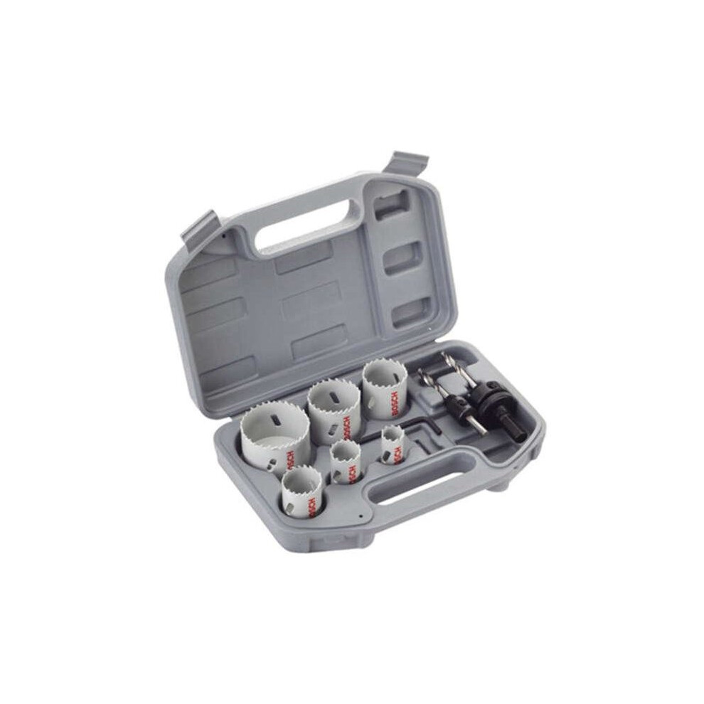 Bosch 9 Piece Electricians Holesaw Set