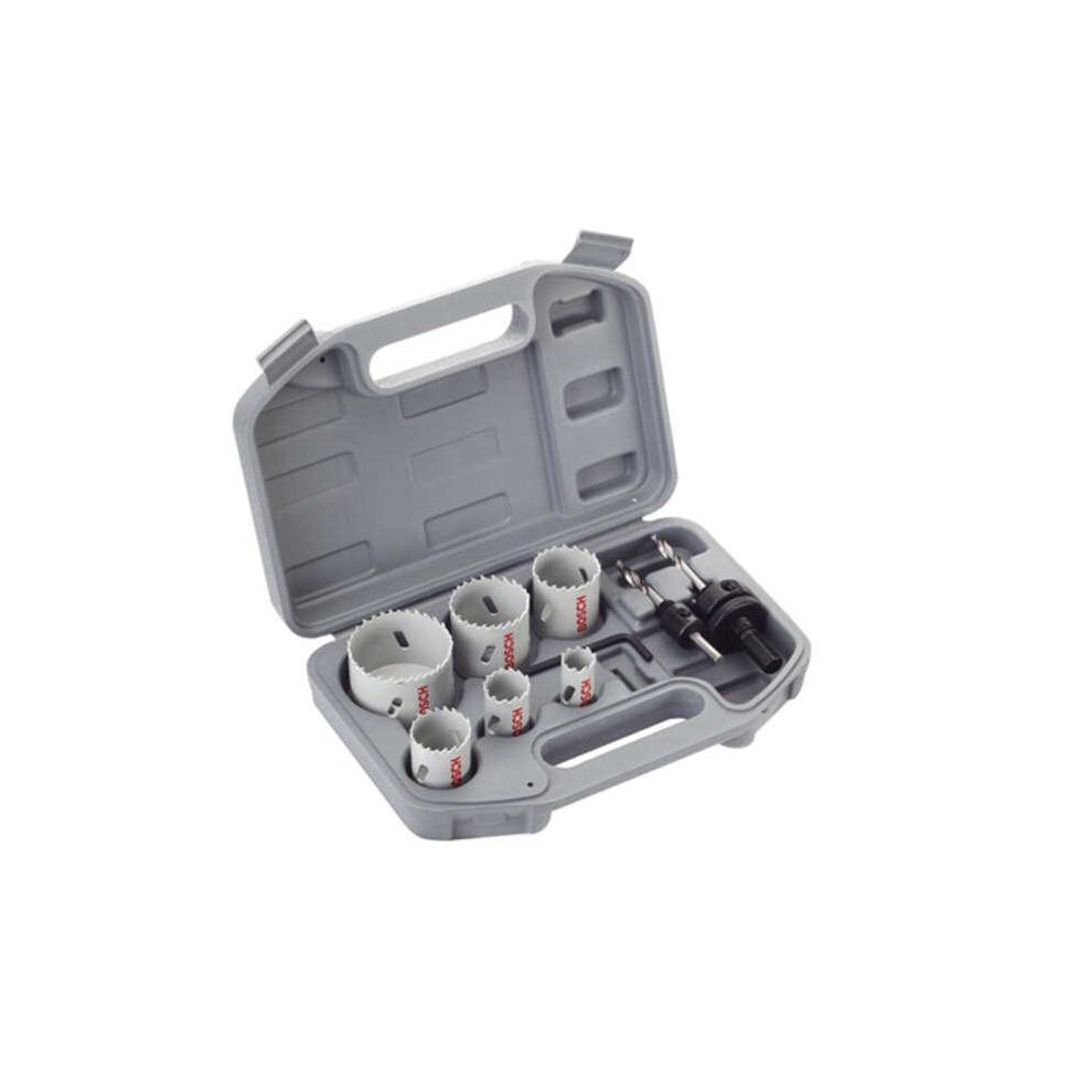 Bosch 9 Piece Plumbers Holesaw Set
