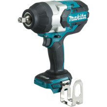 Makita DTW1002Z 18V LXT Brushless Impact Wrench (Body Only) - 1,600 Nm Nut-Busting Torque, 3-Stage Impact, 1/2-inch Sq Drive, LED, Electric Brake