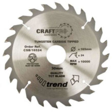 Trend CSB/31524 TCT saw blade 315mm x 24 teeth x 30mm