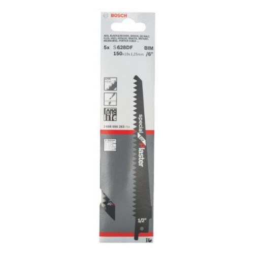 Bosch Bosch 2608656263 Sabre Saw Blades S628DF