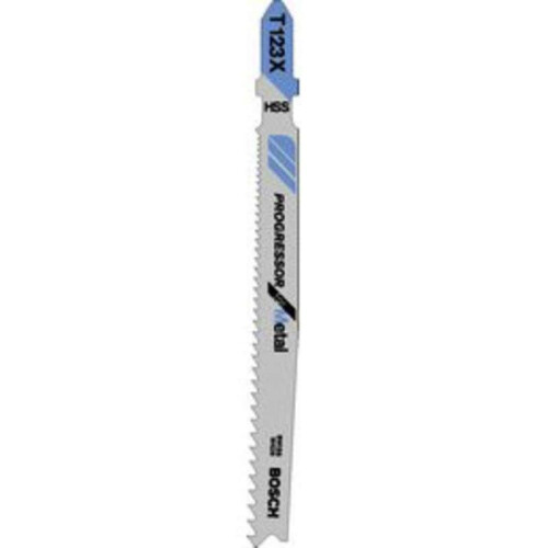 Bosch Bosch T123X Jigsaw Blade pk 3 progressor for metal