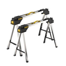 DeWalt DWST1-75676 Heavy Duty Metal Portable Saw Horse Work Support Stands