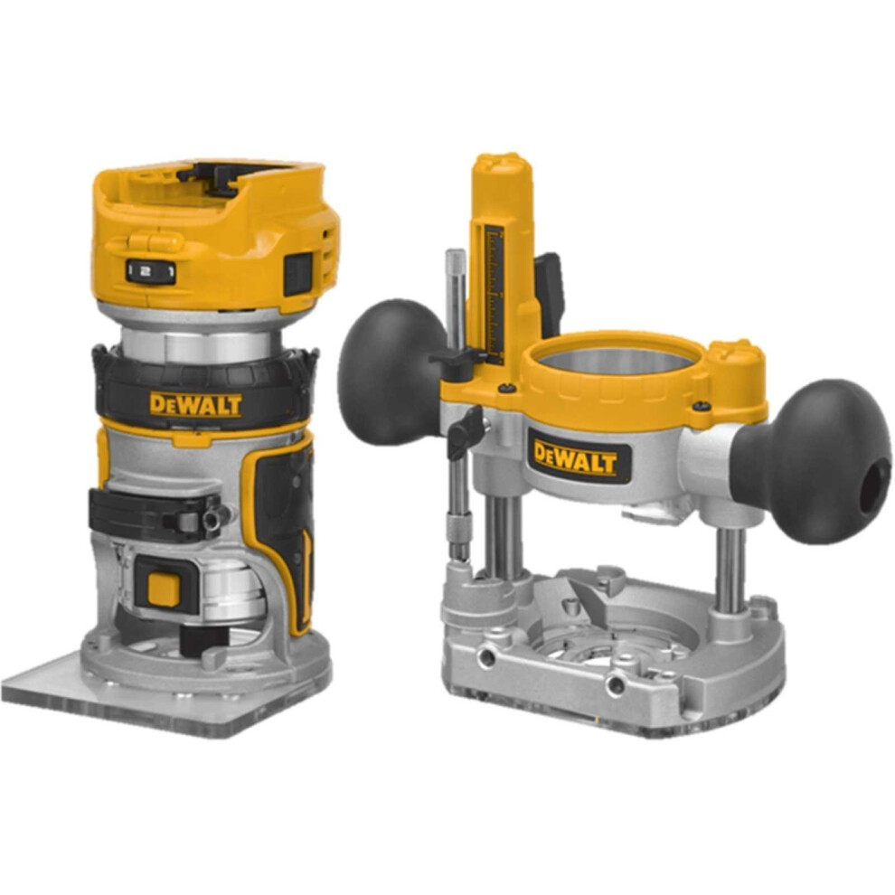 DeWALT DCW604NT-XJ 18V XR Brushless (8mm) Cordless Router (Body)