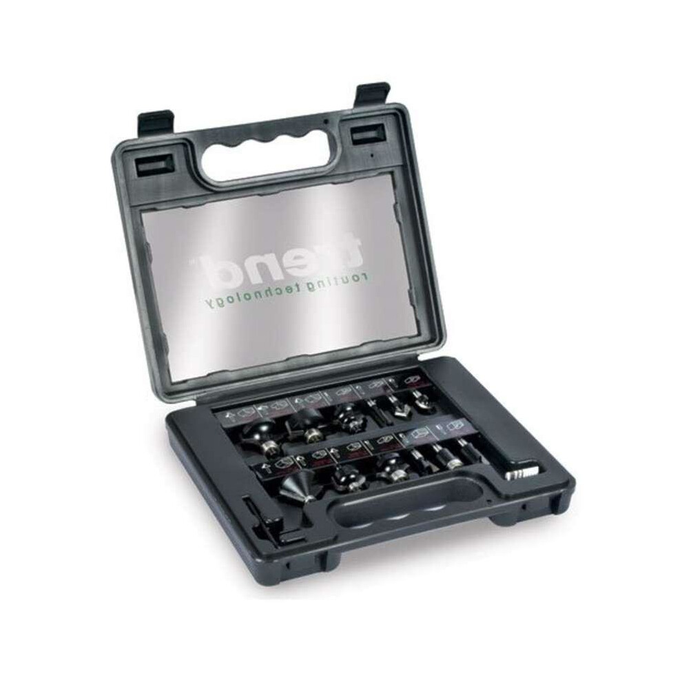 Trend SET/SS8X1/4TC 12 Piece Starter Router Cutter Set