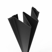 (Black) Finger Pinch Protector Guard for Push Side of a Door Hinges (2032mm)