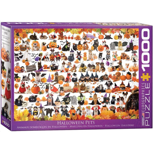 EG60005416 - Eurographics Puzzle 1000 Pc - Halloween Pets