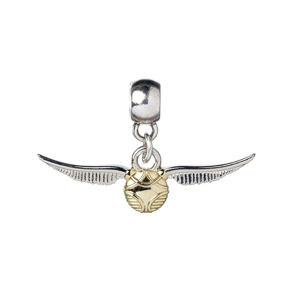 Harry Potter Silver Plated Golden Snitch Slider Charm