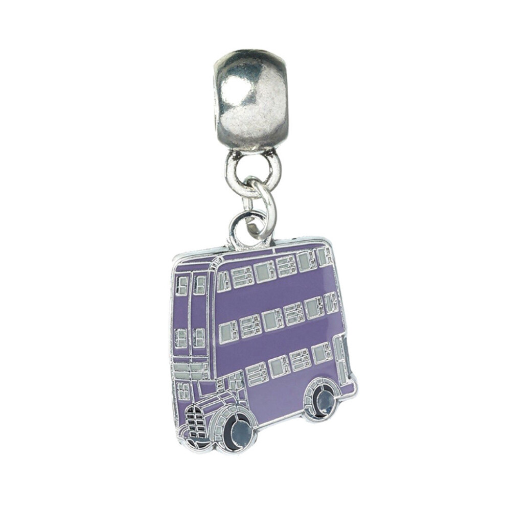 Harry Potter Silver Plated Knight Bus Slider Charm