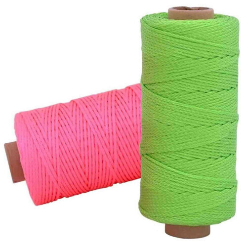 Rolson Measuring 152m Strong Brick Laying Rope Line String Building Chalk 52607