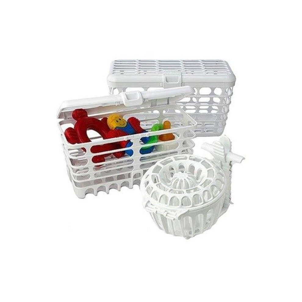 Prince Lionheart 1506 Dishwasher Basket System - White