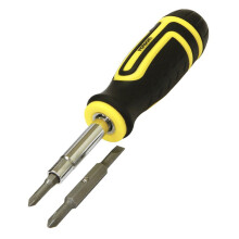 Screwdriver Set Repair Tool 6 in 1 Double Bit Holder DIY Home Rolson 28416