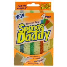 Scrub Daddy SPMVP Sponge Daddy, Pack - 4