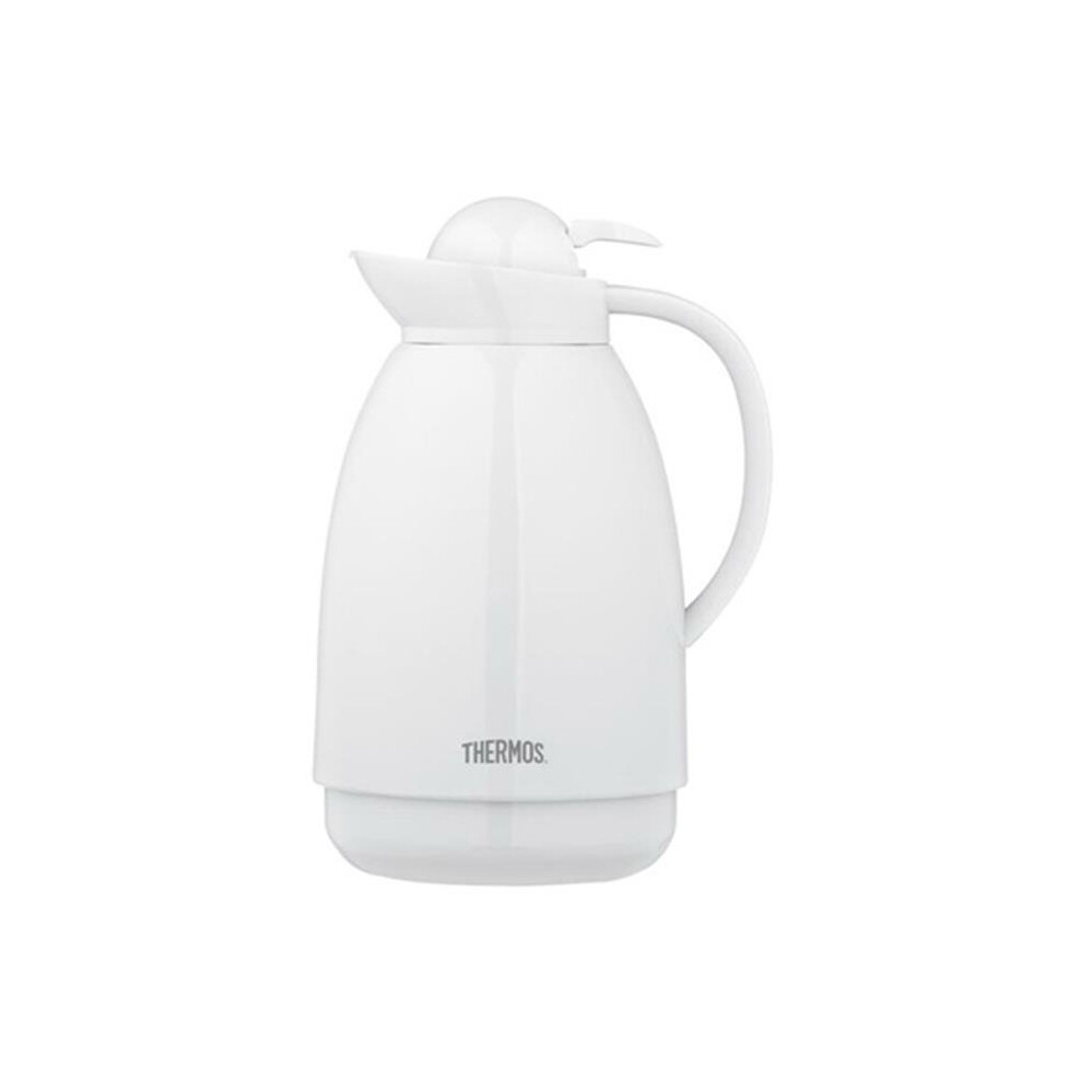 Thermos 710TRI4 34 oz. White Glass Carafe