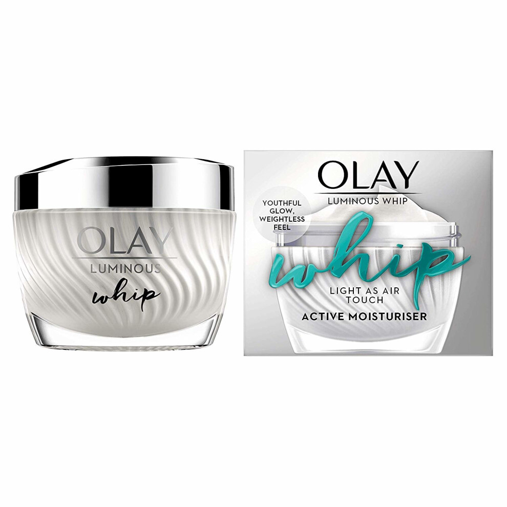 Olay Luminous Whip Light As Air Moisturiser For Glowing Skin 50ml