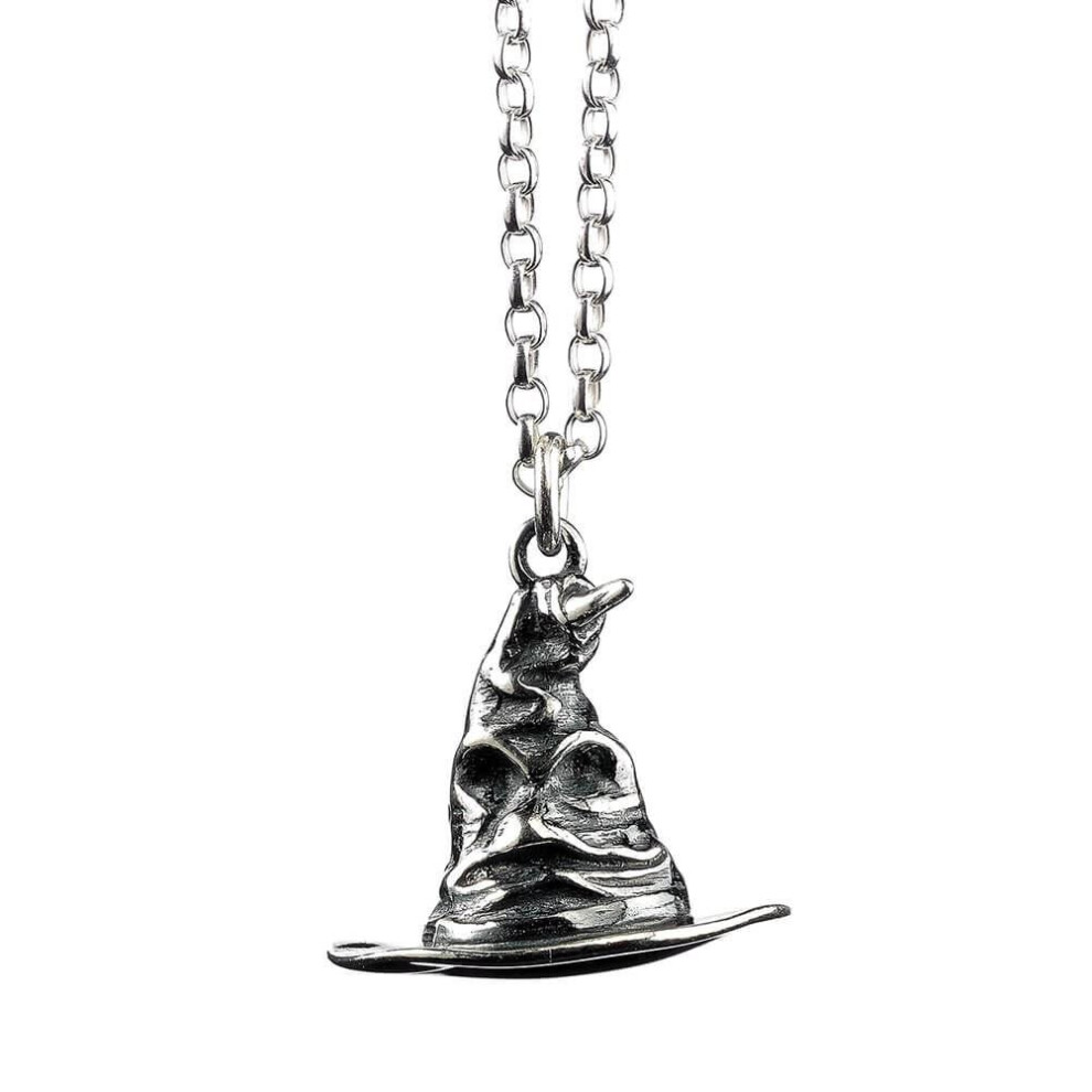 Harry Potter Sterling Silver Sorting Hat Necklace