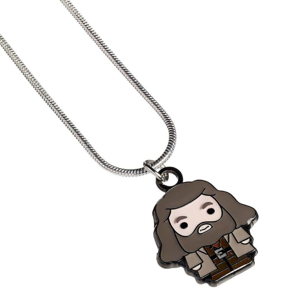 Harry Potter Silver Plated Hagrid Chibi Necklace