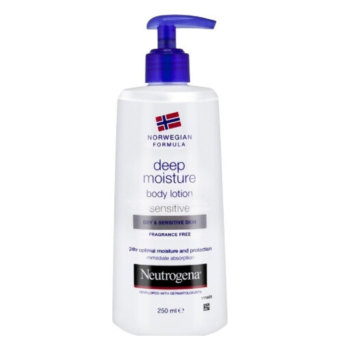 Neutrogena Neutrogena Norwegian Formula Deep Moisture Body Lotion Dry/Sensitive Skin 250ml