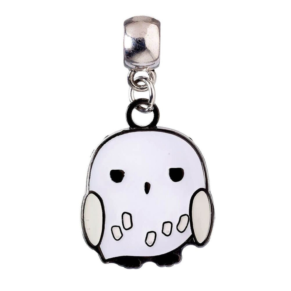 Harry Potter Silver Plated Hedwig Chibi Slider Charm