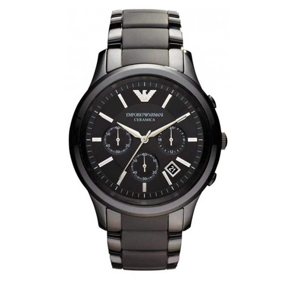 Emporio Armani Mens' Ceramic Chronograph Watch