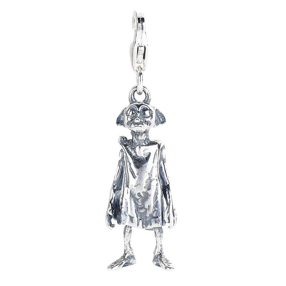 Harry Potter Sterling Dobby The House Elf Clip-On Charm Silver