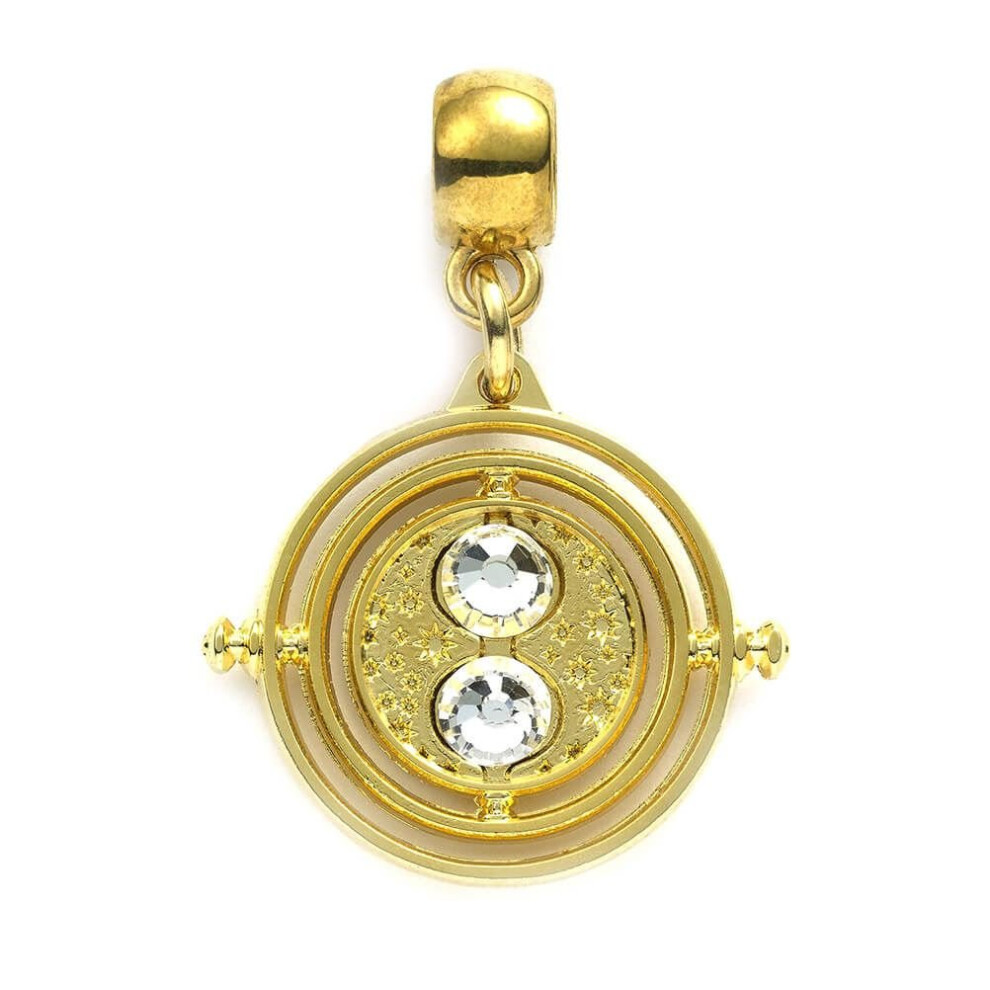 Harry Potter Gold Plated Fixed Time Tuner Slider Charm