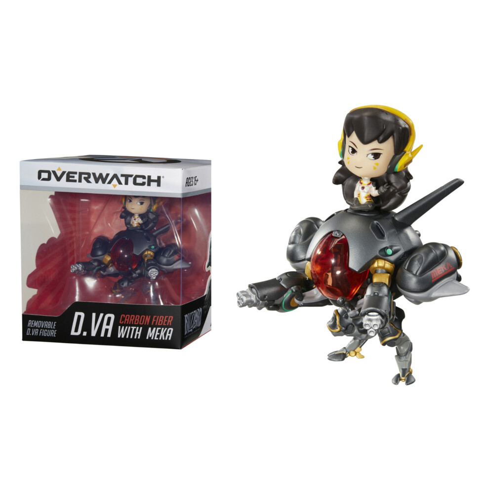 Overwatch Cute But Deadly Medium Figure D.va With Meka (Carbon Fiber)