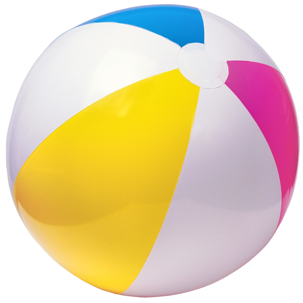 Intex Large Inflatable 24" Beach Ball Childrens Toy - Pool Summer Outdoor Fun