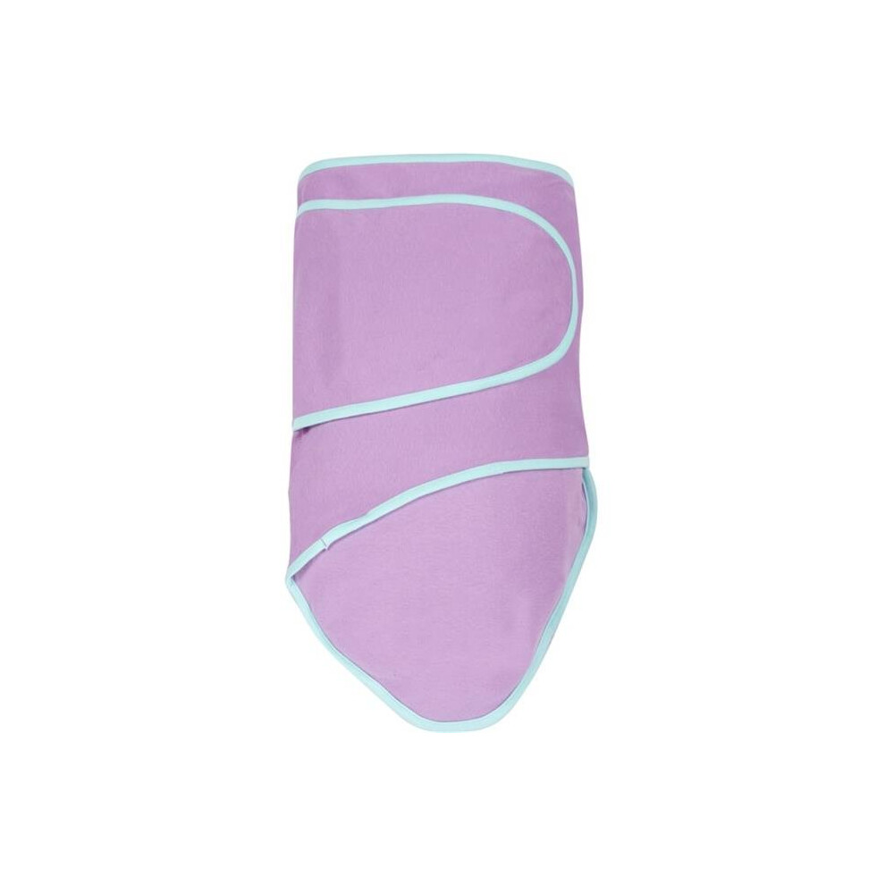 Miracle Blanket 39960 Purple With Mint Trim Baby Swaddle Blanket