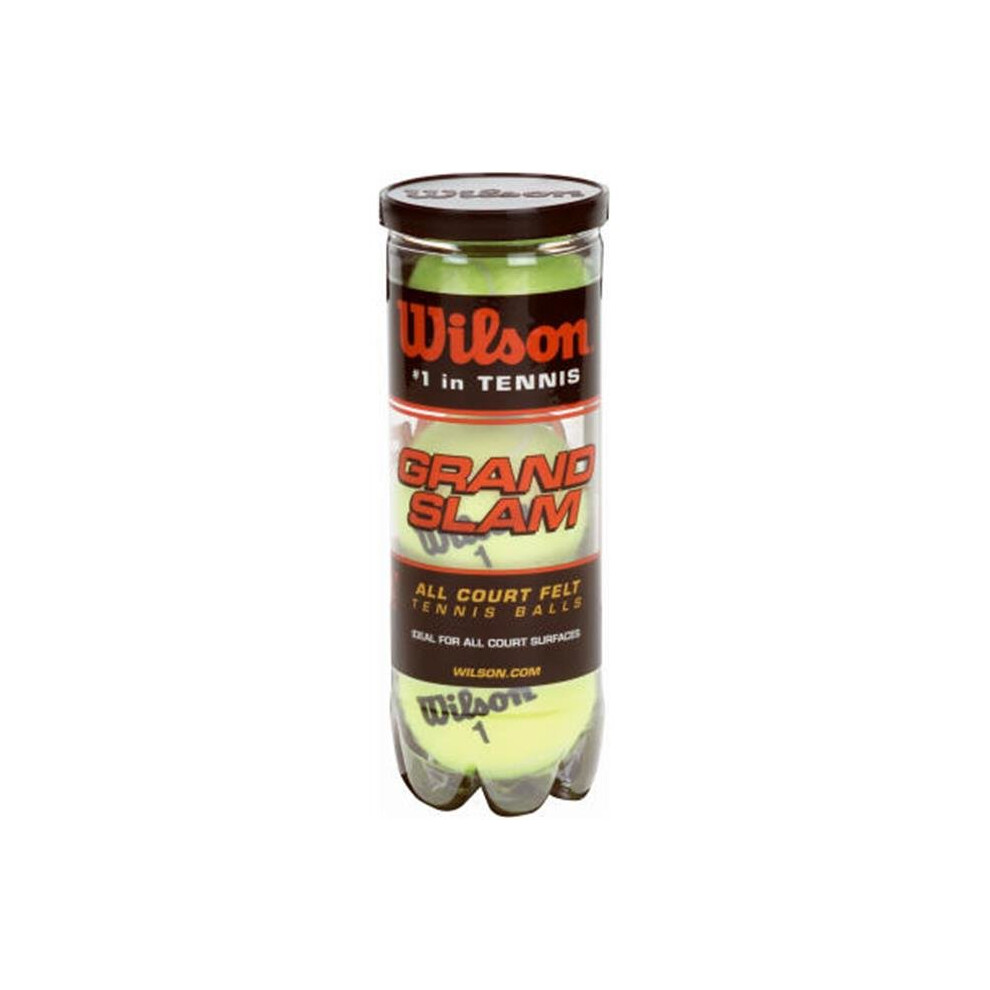 Wilson Tennis Balls WRT1043 Grand Slam Heavy Duty Tennis Balls - 3 Pack