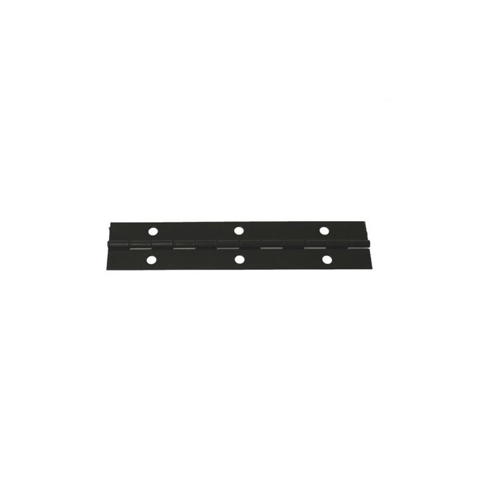 1m Continuous Metal Piano Hinge - Black | Continuous Hinge