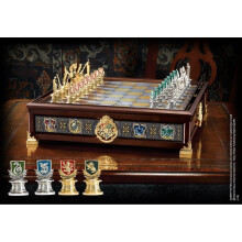 Harry Potter Gold and Silver Plated Quidditch Collector's Chess Set