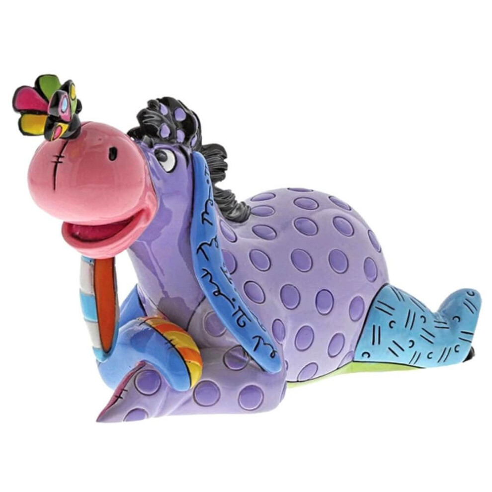 Disney Britto Eeyore with Butterfly Mini Figurine