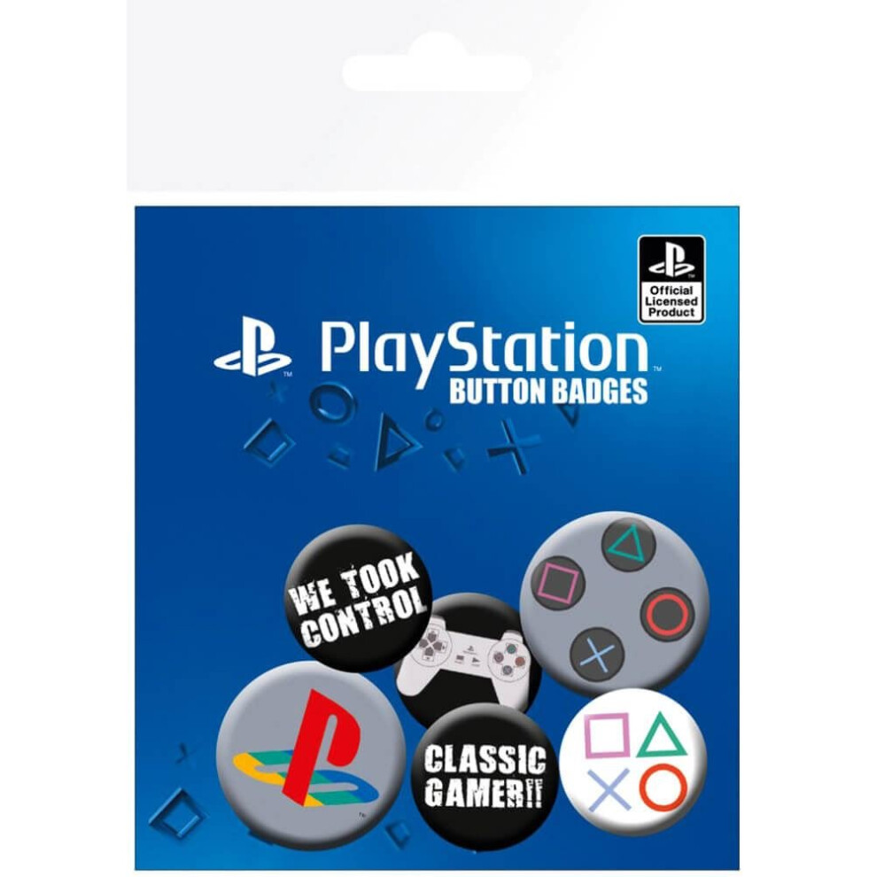 PlayStation Button Badge Pack