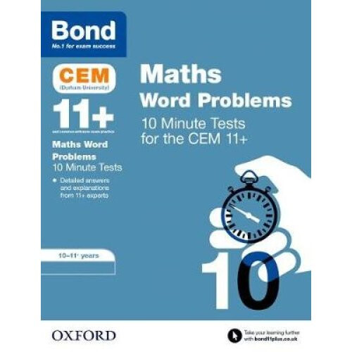 Bond 11+: CEM Maths Word Problems 10 Minute Tests