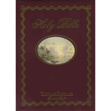 NKJV Lighting the Way Home Family Bible - Red-Letter Edition, Hardcover with Thomas Kinkade Art