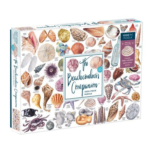 The Beachcomber's Companion 1000 Piece Puzzle With Shaped Pieces - Book