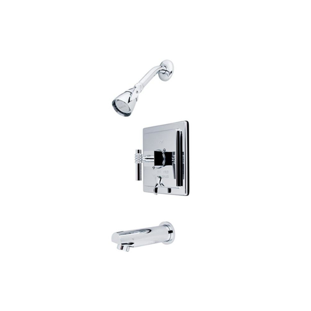 Photos - Other Bathroom Accessories Kingston Brass KB86510QL Tub & Shower Faucet Metal Handle, Chrome 