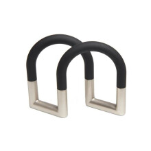 Umbra 330705-047 Swivel Squeeze Napkin Holder - Black & Nickel