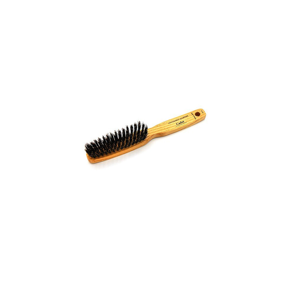 Phillips Brush Gentlemens Quarters Cadet 5 Row Narrow Styler Boar Bristle Hair Brush for Men