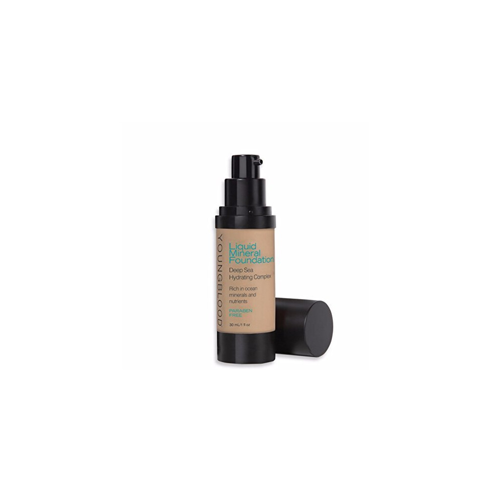 Youngblood Liquid Mineral Foundation Golden Tan 1 Ounce