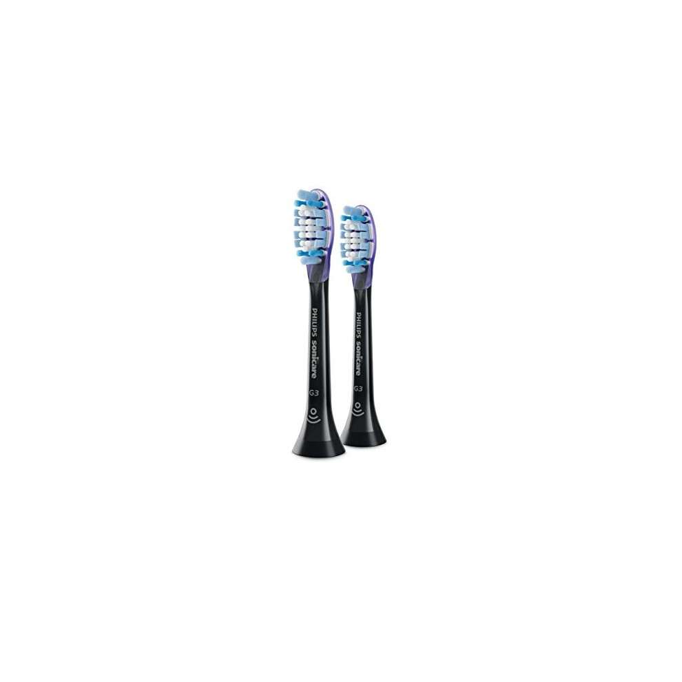 Philips Sonicare Premium Gum Care Replacement Toothbrush Heads Hx9052 95 Smart Recognition Black 2 Pk