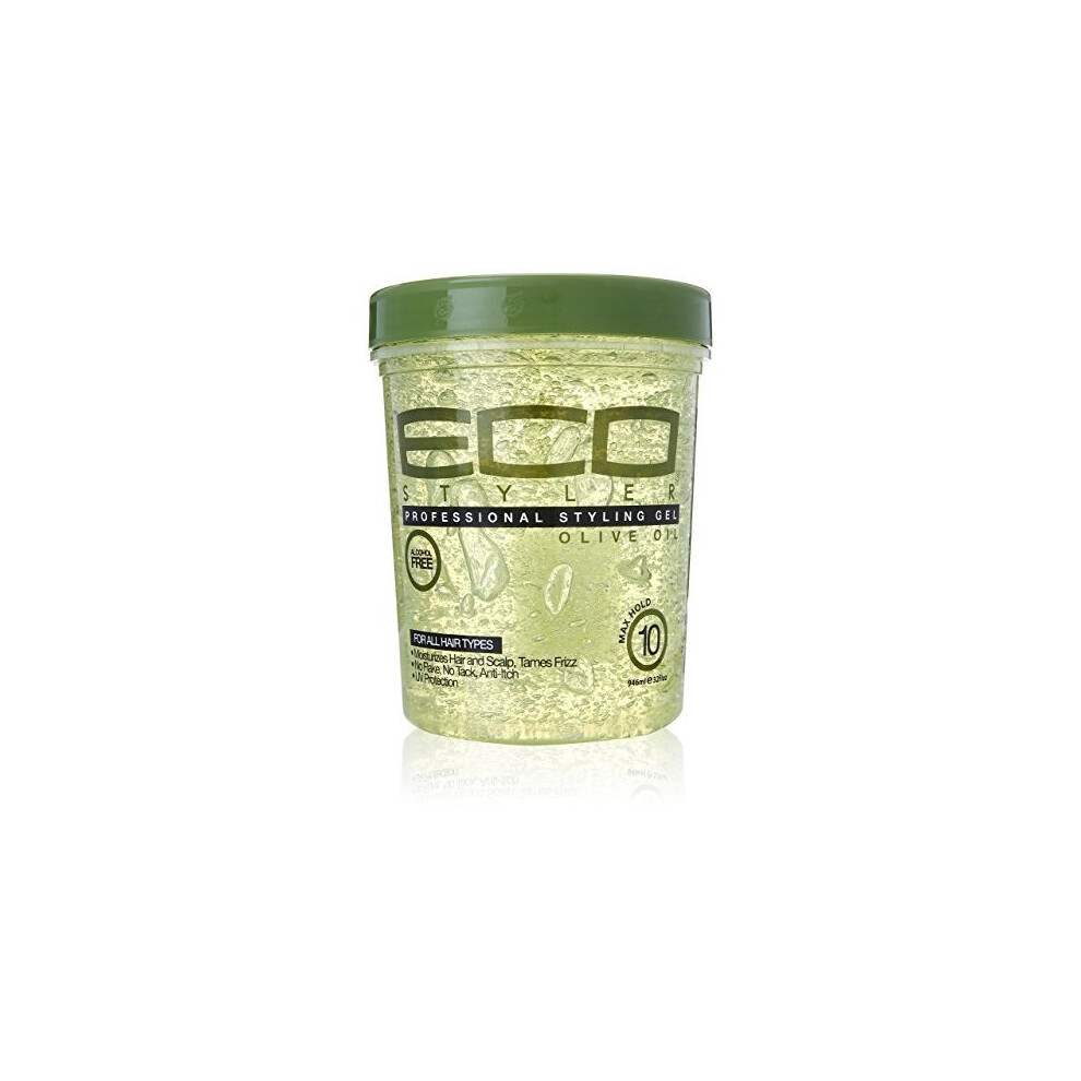Ecoco Eco Style Gel - Olive Oil 32 Oz (Ecoolv32)