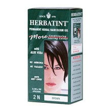 Herbatint, Dauerhaftes Haarfarbgel, 2N, Braun, 4,56 fl oz (135 ml)