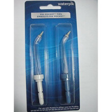 Brand NEW WaterPik PP 100E Pik Pocket Replacement Tips for Model WP100 450 360 with 2 Tips