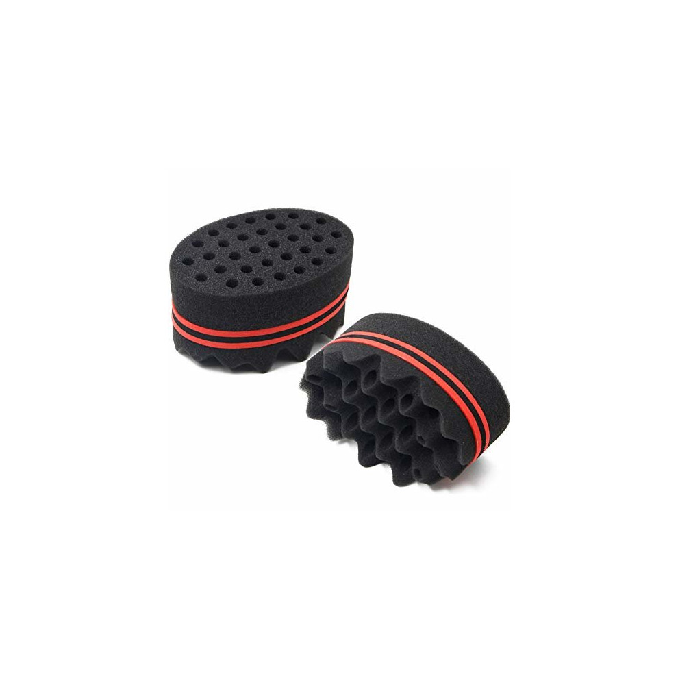 Riorand Magic Barber Sponge Twist Hair Brush For Afros Coils Dreadlocks Hair Styling 8Mm Hole Diameter