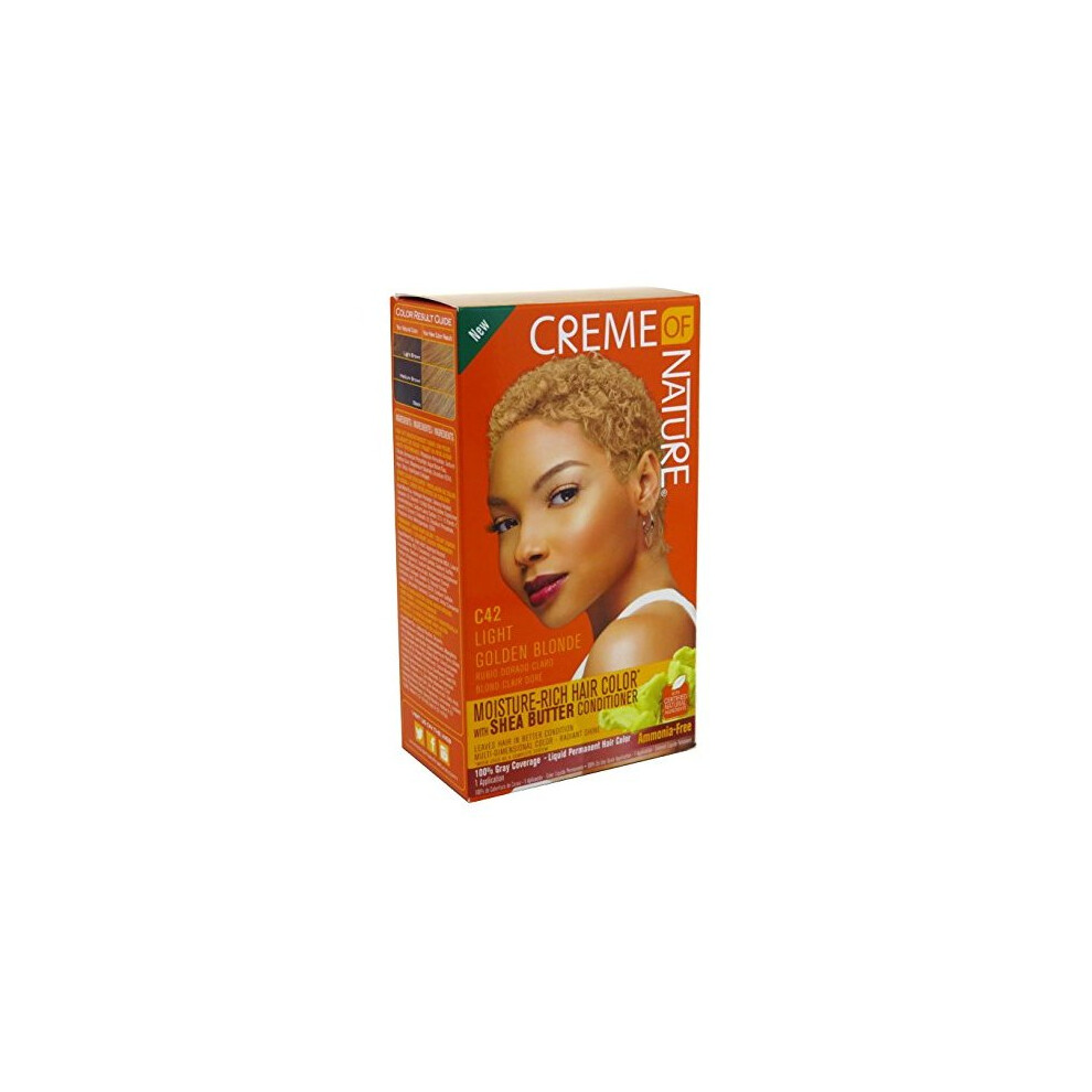 Creme Of Nature Color C42 Light Golden Blonde