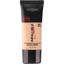 L Or Al Paris Makeup Infallible Pro Matte Foundation 105 Natural Beige 1 Fl Oz